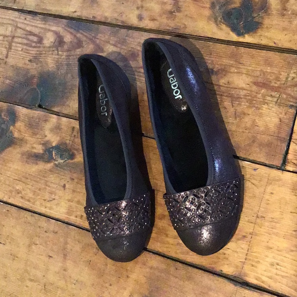 Gabor brown flats